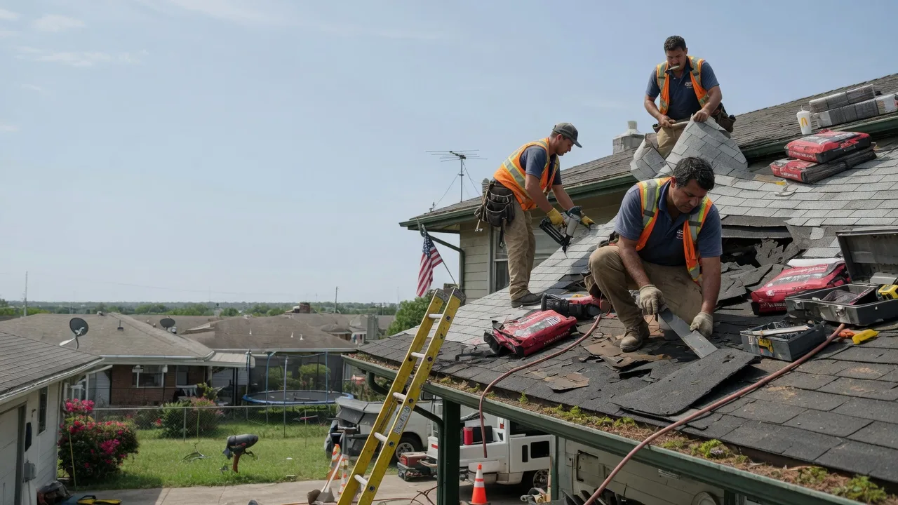 Roof Repair in La Plume, PA near me